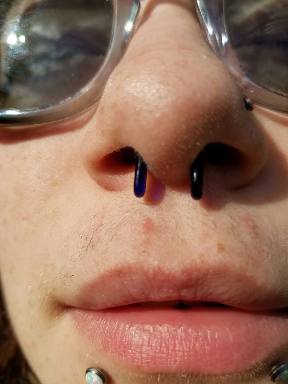 Highquality Glass Septum Retainer For Septum Piercing